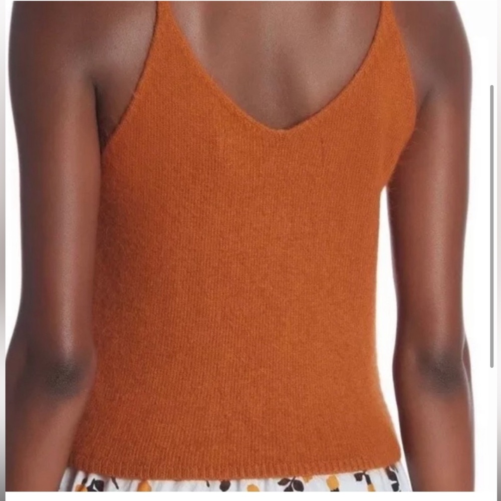 Code x Mode Angora Rabbit Fuzzy Sweater Tank